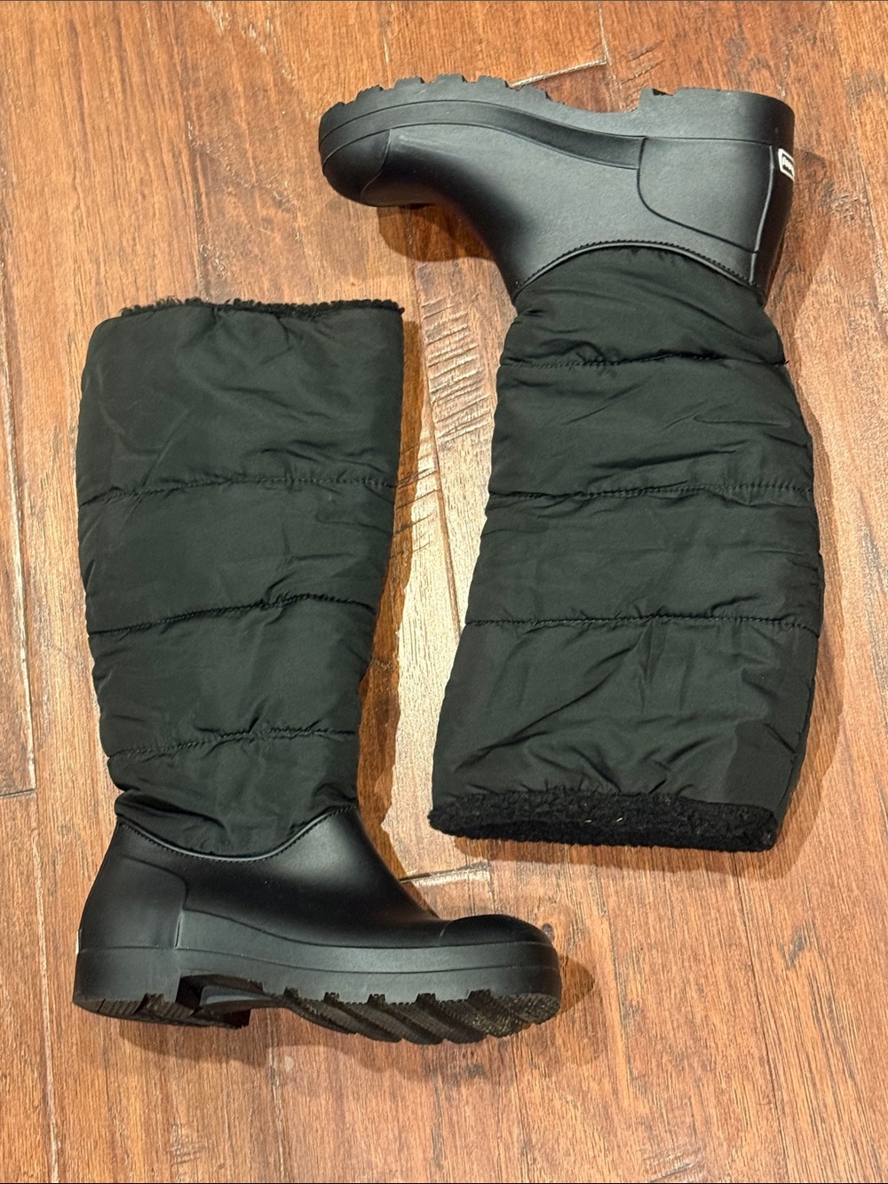 Size 8 DIRTY LAUNDRY Women’s Black Insulated Winter Boots